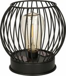 Buiten/tuin zwarte solar lantaarn