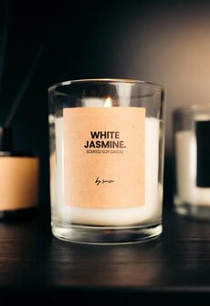  Geurkaars White Jasmine Kraft Merk: SENZA   