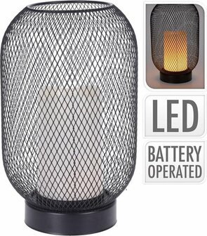 Home &amp; Styling Ledlamp Zwart