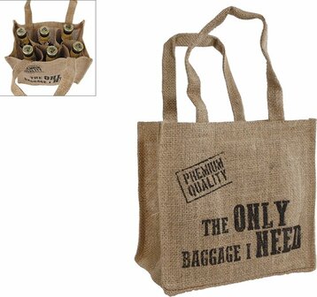 Tas &quot;The only bagage I need&quot;